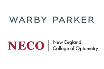 Warby Parker and NECO logos